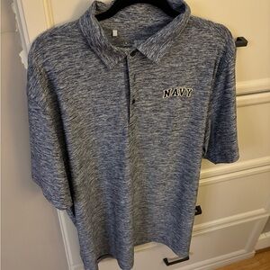 Mens, 2XL, Under Armour, Navy polo